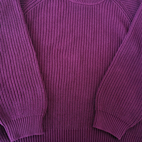 Eddie Bauer men’s Burgundy Sweater - Picture 4 of 6